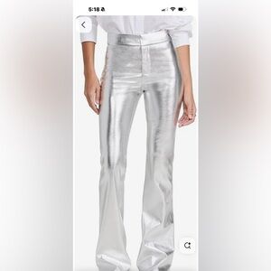 Alice & Olivia Silver Dress Pants